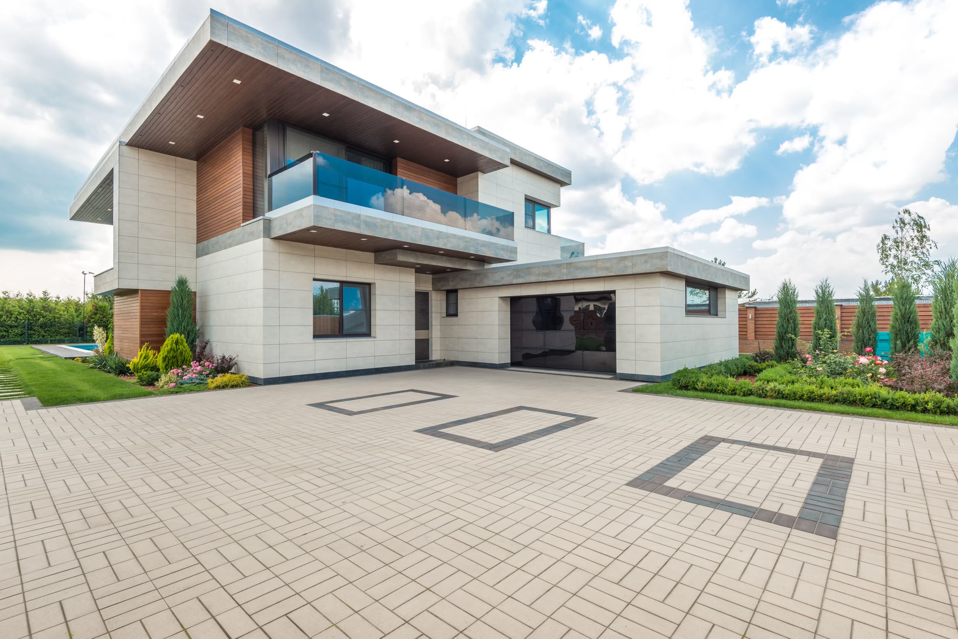Exterior Cleaning Services at work